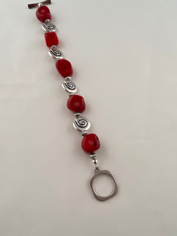 Red Coral Bracelet