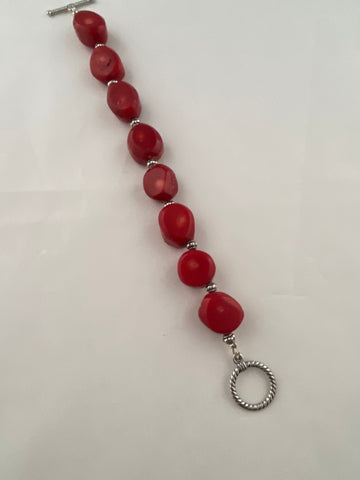 Red Coral Bracelet