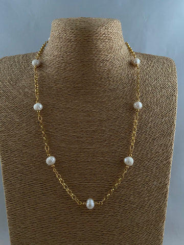 Freshwater Pearls on Chain